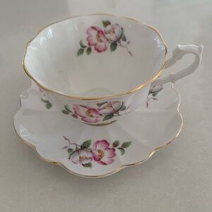 Shelley Fine Bone China  Teacup and Saucer Set